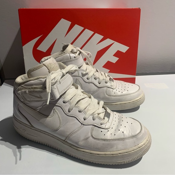 nike air force 1 mens white size 10
